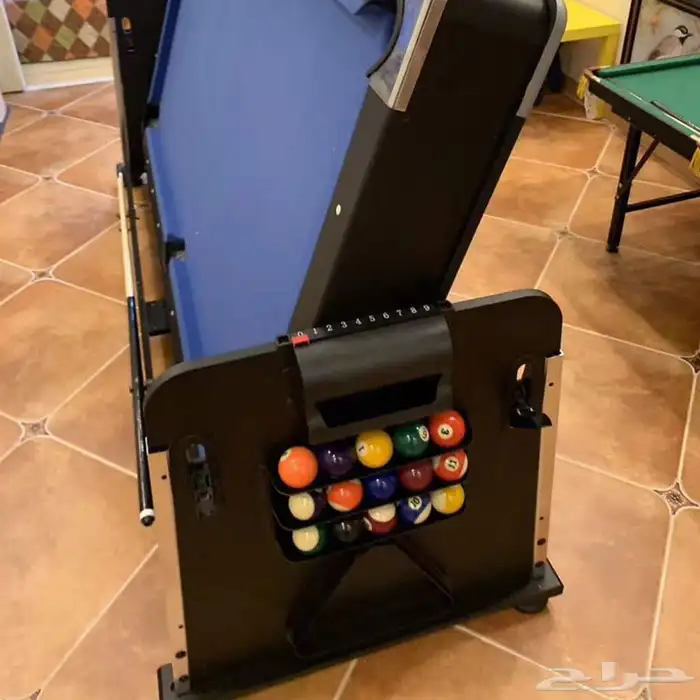 طاولة بلياردو متعددة الوظائف 4 في 1  7قدم لاستخدام عائلية 31