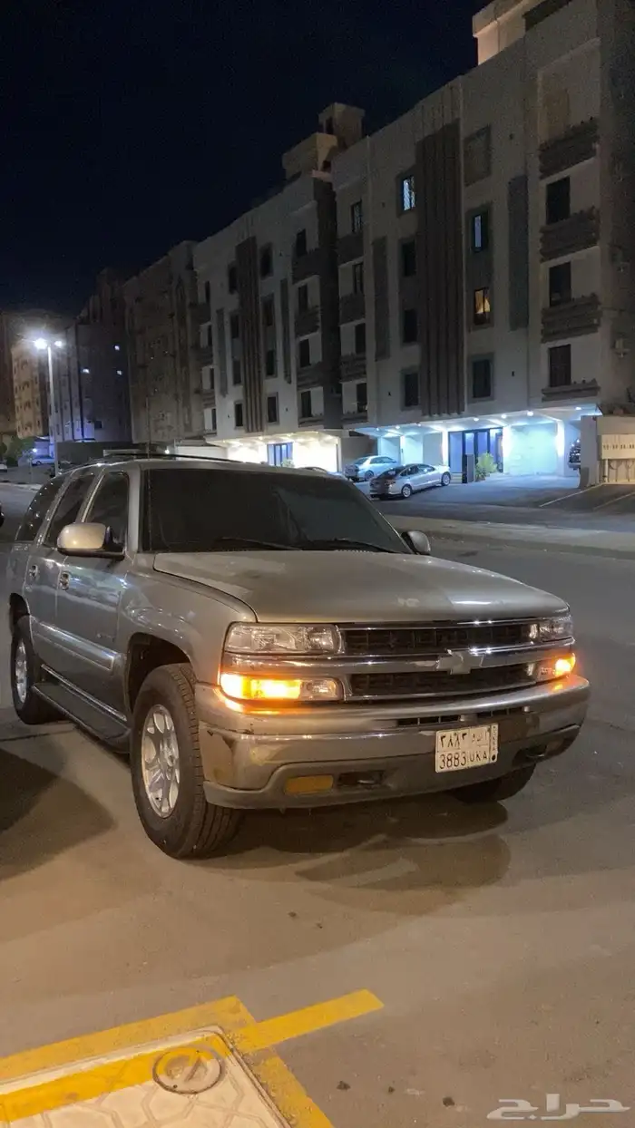 تاهو 2001 مسروق فالرياض من حي اليرموك لوحته ا ك و 3883 2