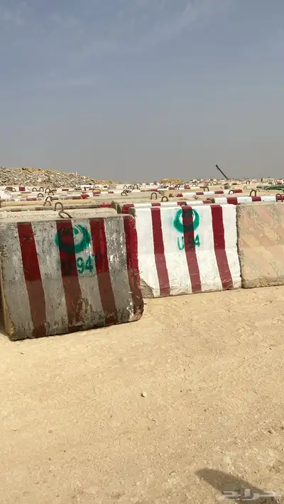 صبات خرسانية جديد مستخدم قواعد خرسانية مناهيل قواعد انارة 3