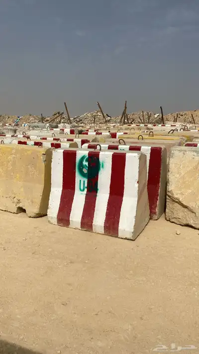 صبات خرسانية جديد مستخدم قواعد خرسانية مناهيل قواعد انارة 4