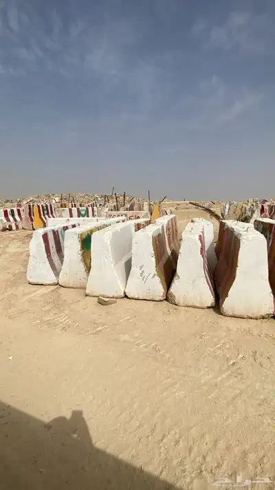 صبات خرسانية جديد مستخدم قواعد خرسانية مناهيل قواعد انارة 2