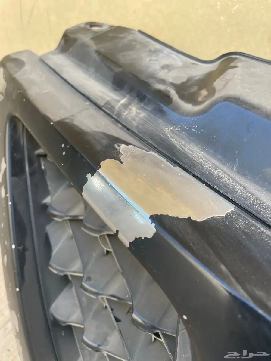 شبك نيسان باترول مستعمل فضي مرشوش اسود 1