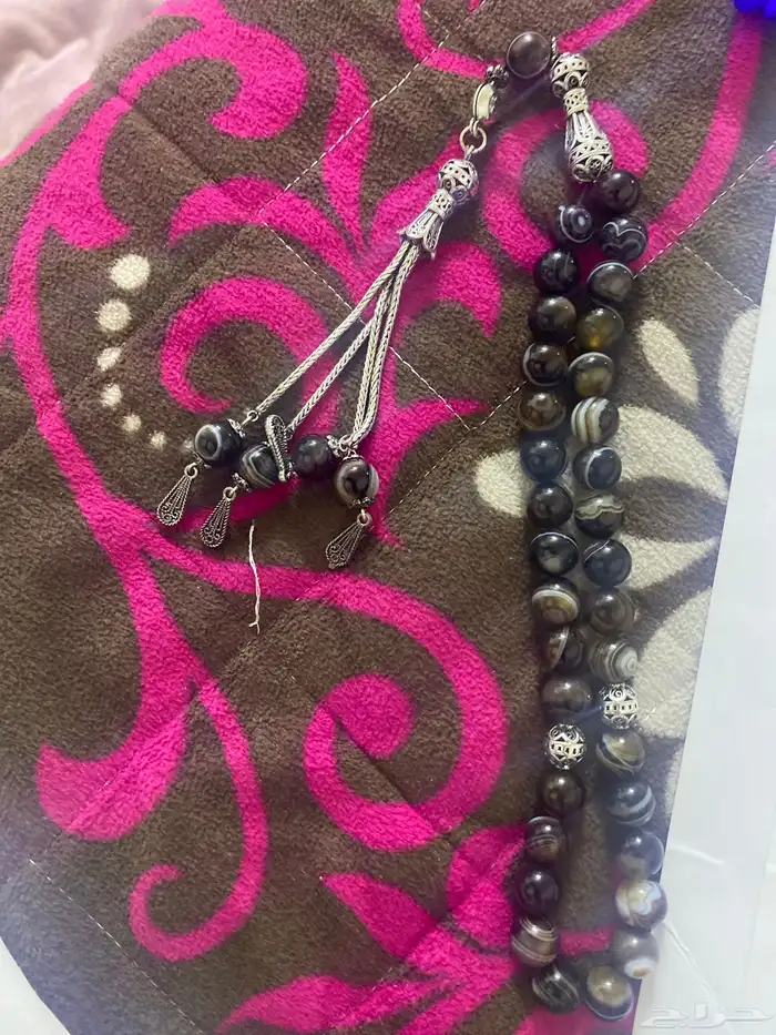 مسبحه احجار كريمه 0