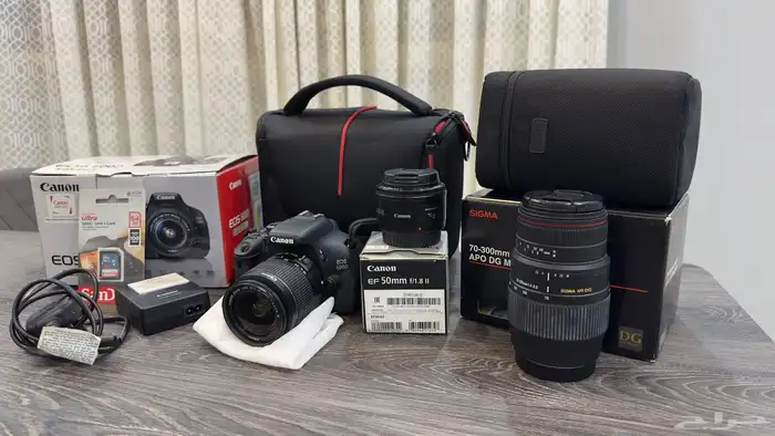 كاميرا كانون CANON EOS 600D 1