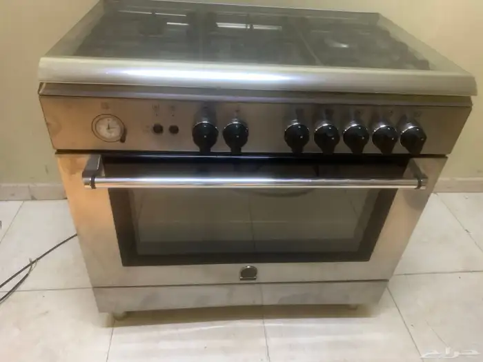 فرن غاز ايطالي60 90 مروحة داخل الفرن اشعال ذاتي امان كامل 1