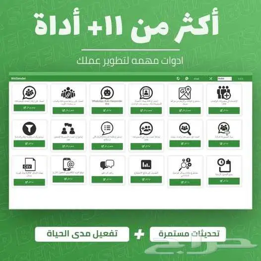 تبغى تسوق عالسريع  خلك ذكي واستخدم واتساب سندر 0