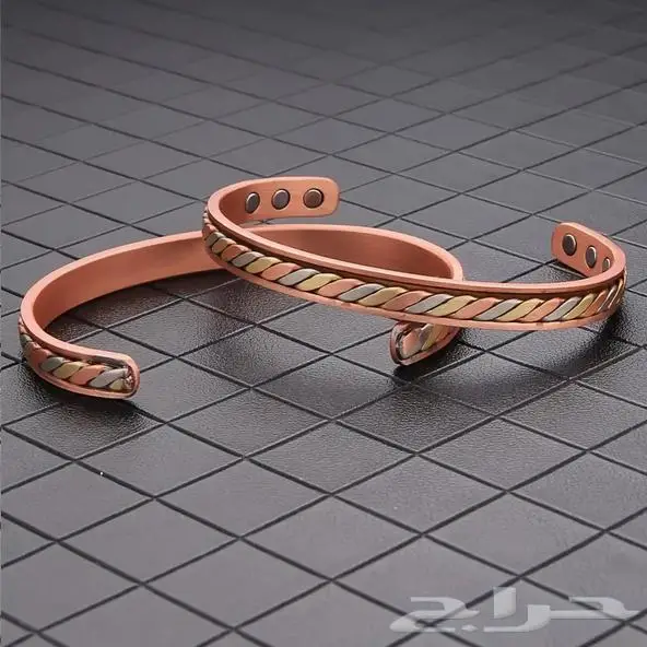أساور وخواتم نحاس بالمغناطيس نسائي 3