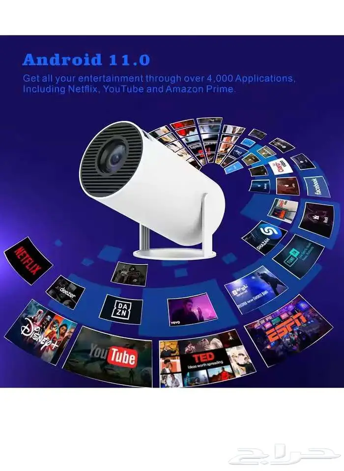 بروجكتر اندرويد واي فاي ب 145 ريال 9