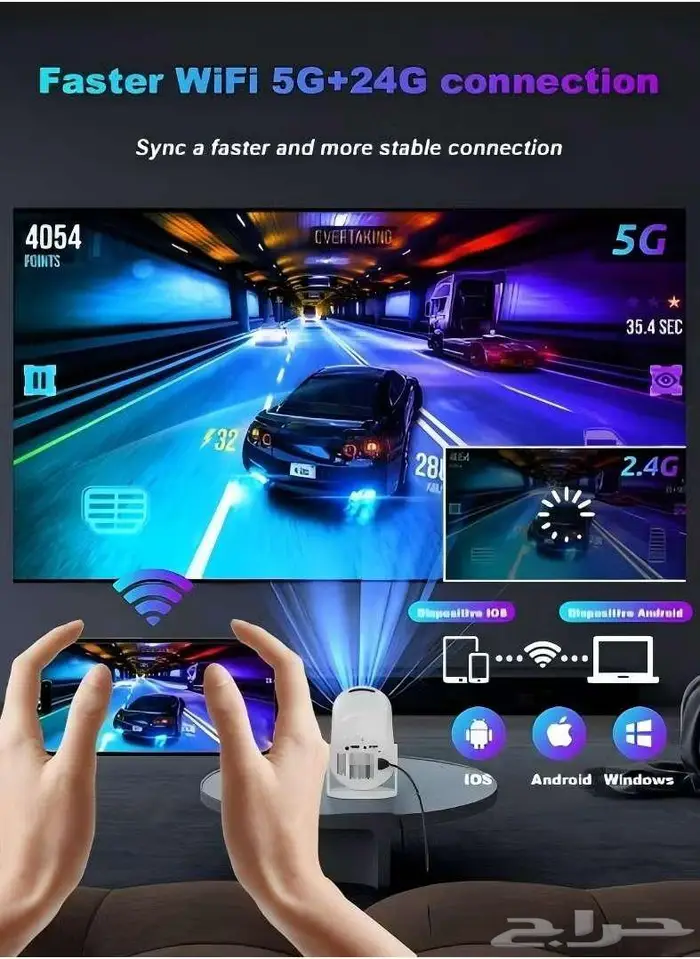 بروجكتر اندرويد واي فاي ب 145 ريال 4