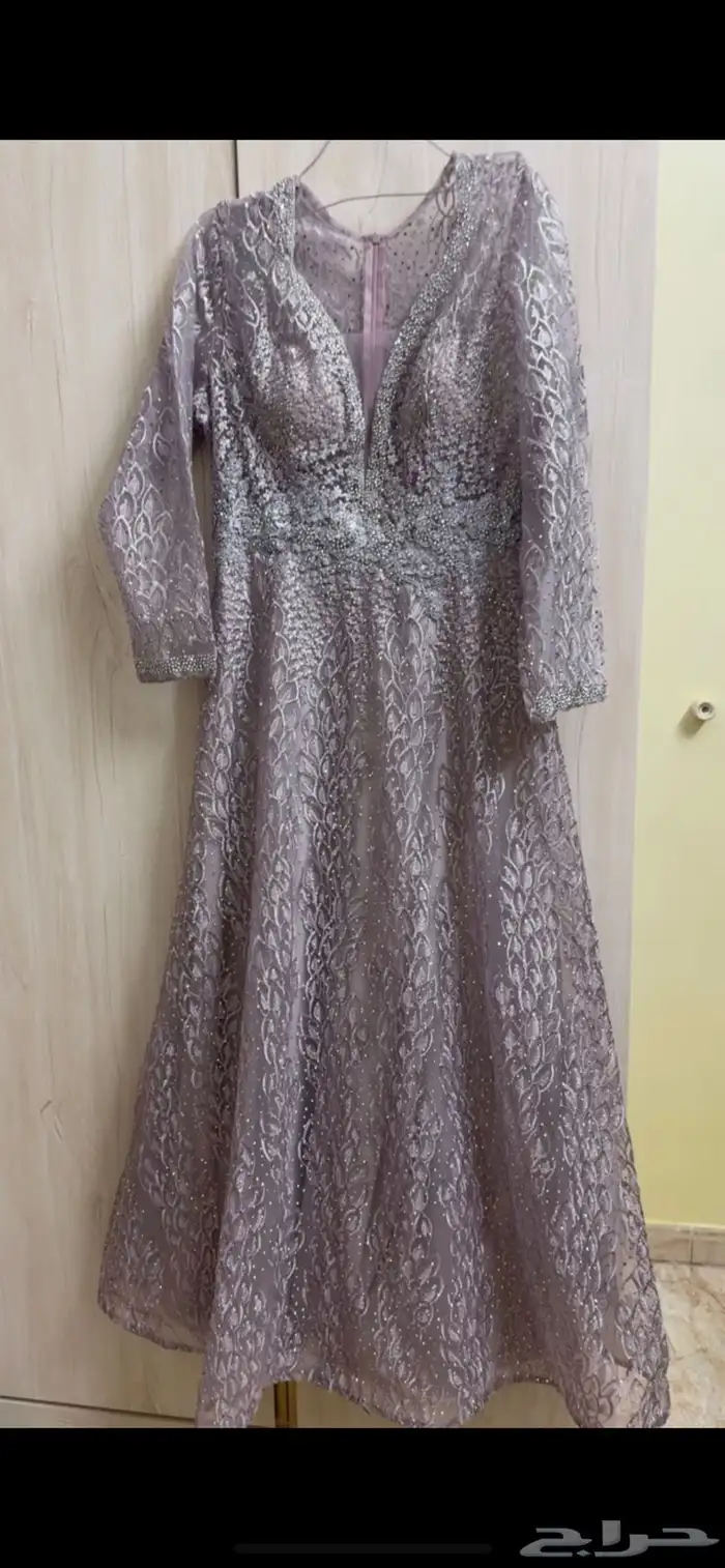 فستان زواج جديد مقاس (L XL) 0