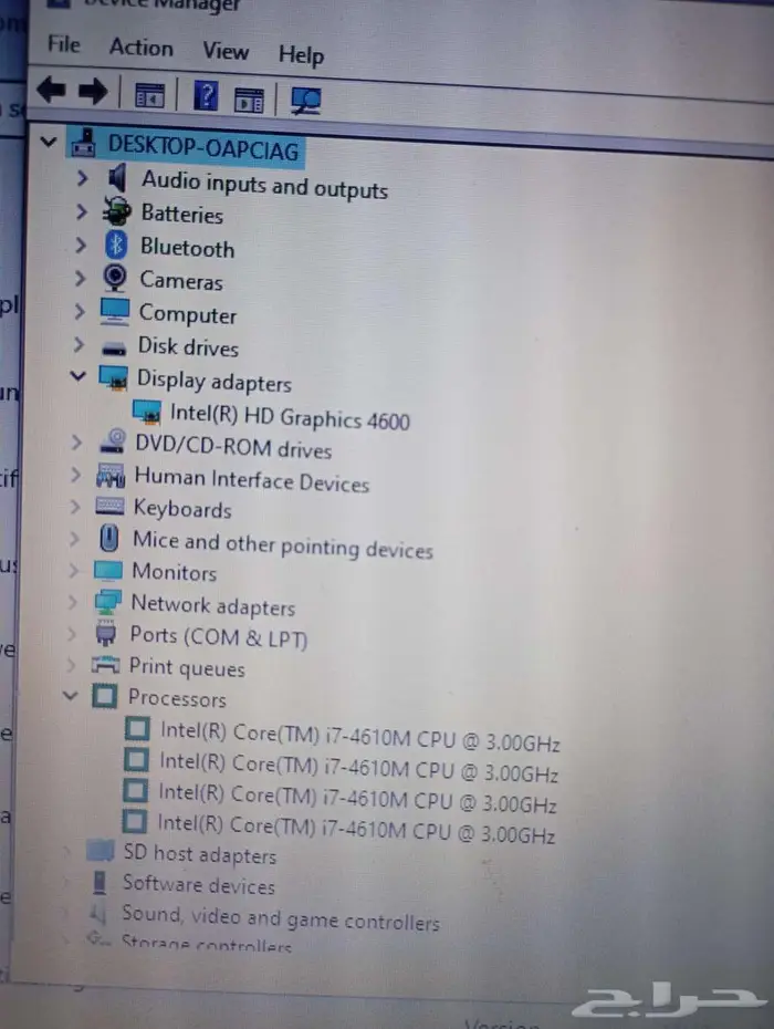 للابتوب dell للبيع 1