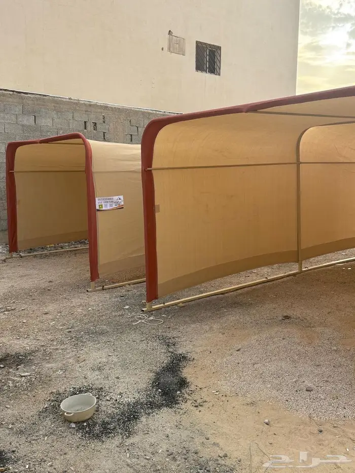 مضلة سيارة مفردة او مزدوجة قماش كوري 3