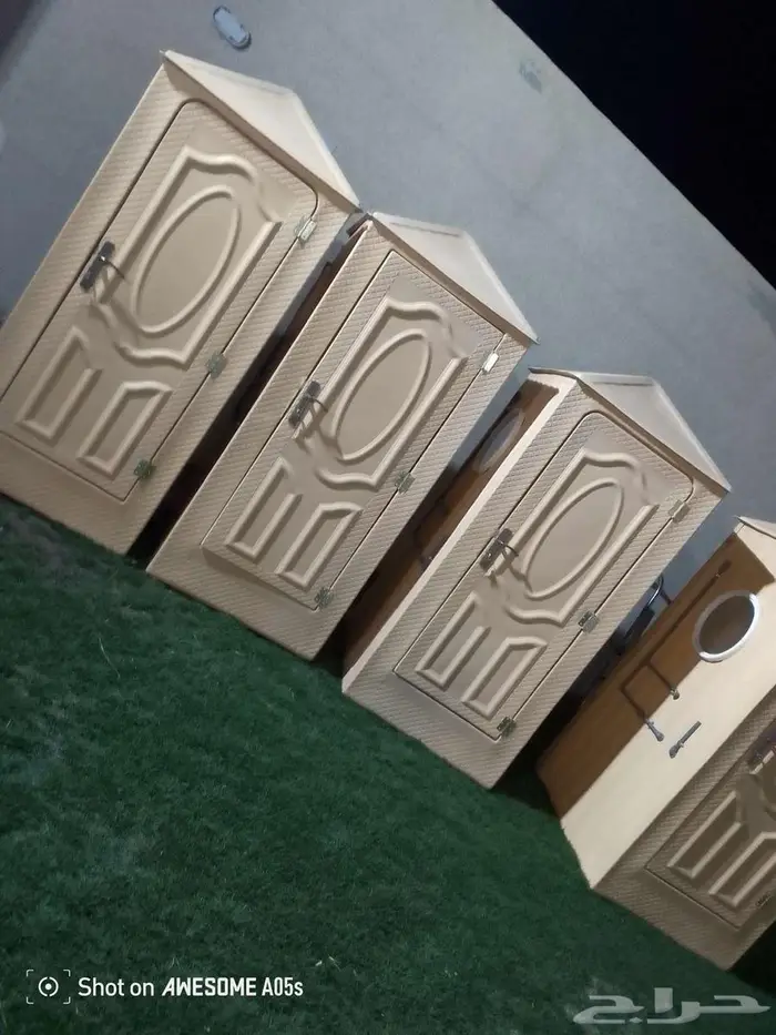 حمامات فيبر جلاس متنقلة 4