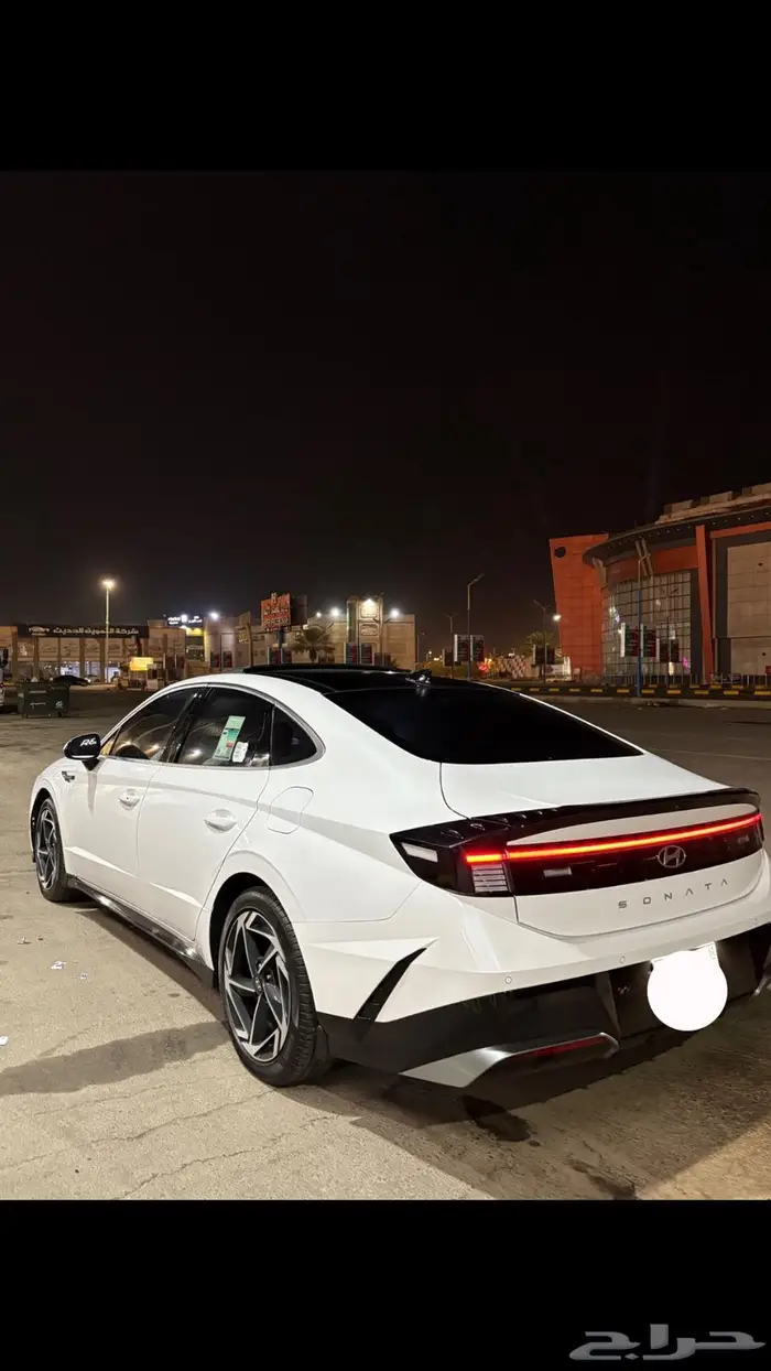 للبيع او للتنازل سوناتا2024 كومفورت اللون ابيض 3