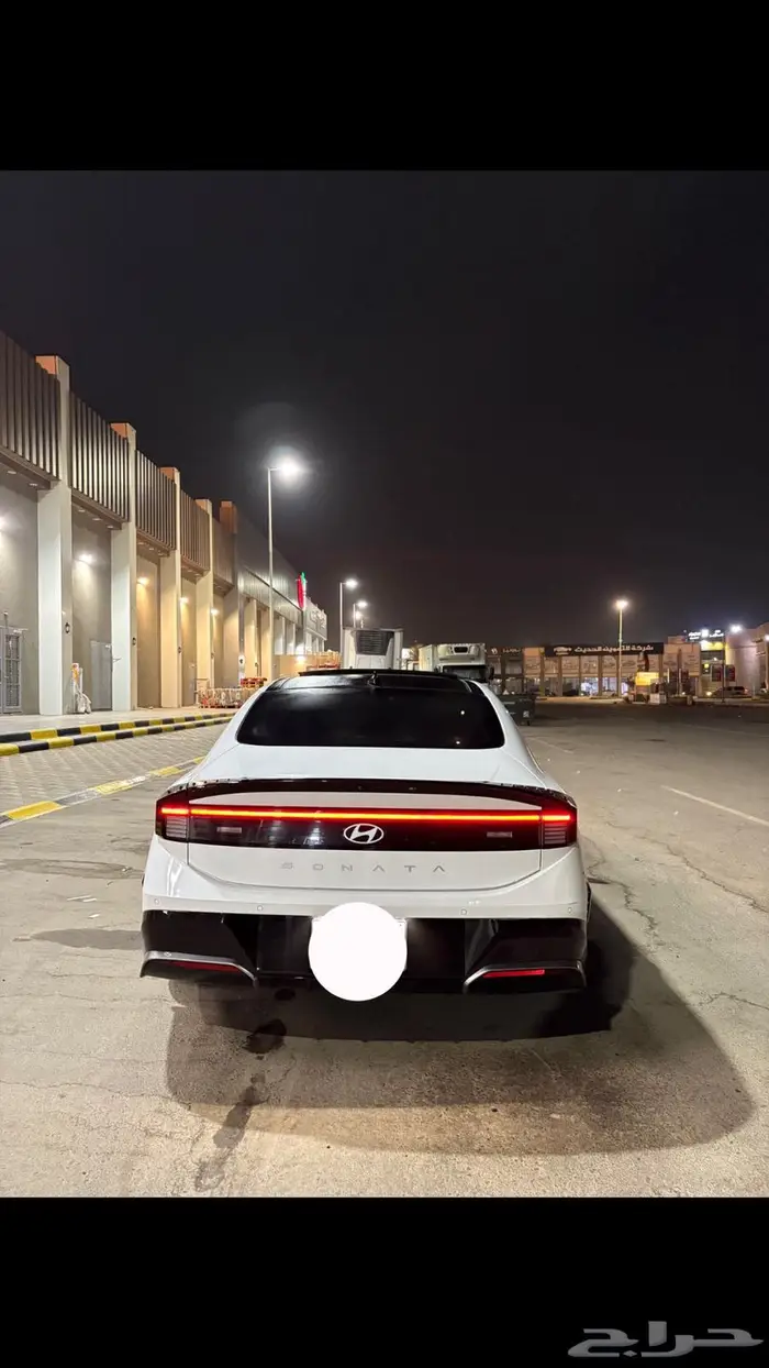 للبيع او للتنازل سوناتا2024 كومفورت اللون ابيض 4