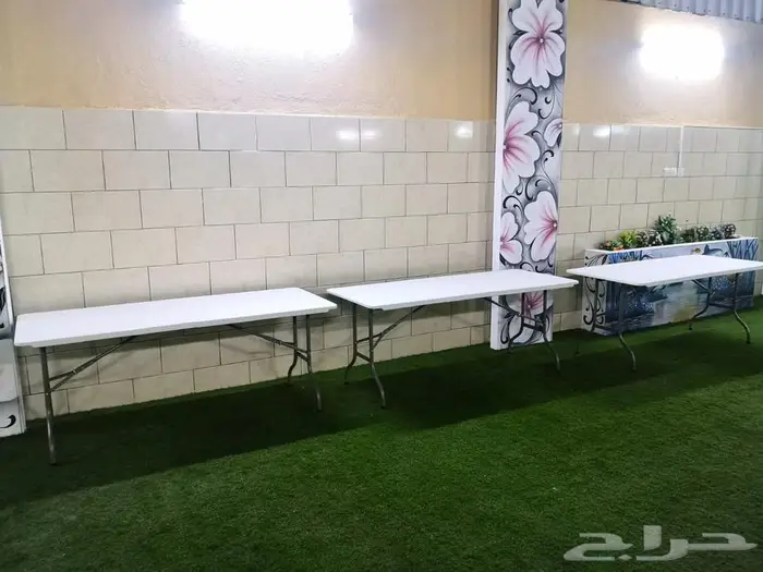 طاولة بوفيه .. طاولة فيبر قابلة للطي 0