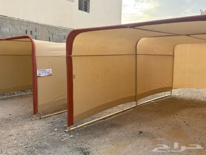 مضلة سيارة مفردة او مزدوجة قماش كوري 1