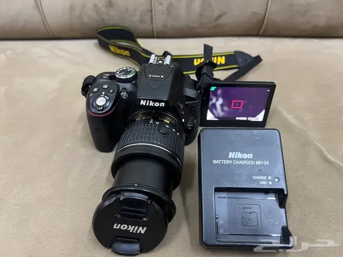 كاميرا نيكون D5300 كاميرا احترافية مستخدمة بحالة ممتازة 1