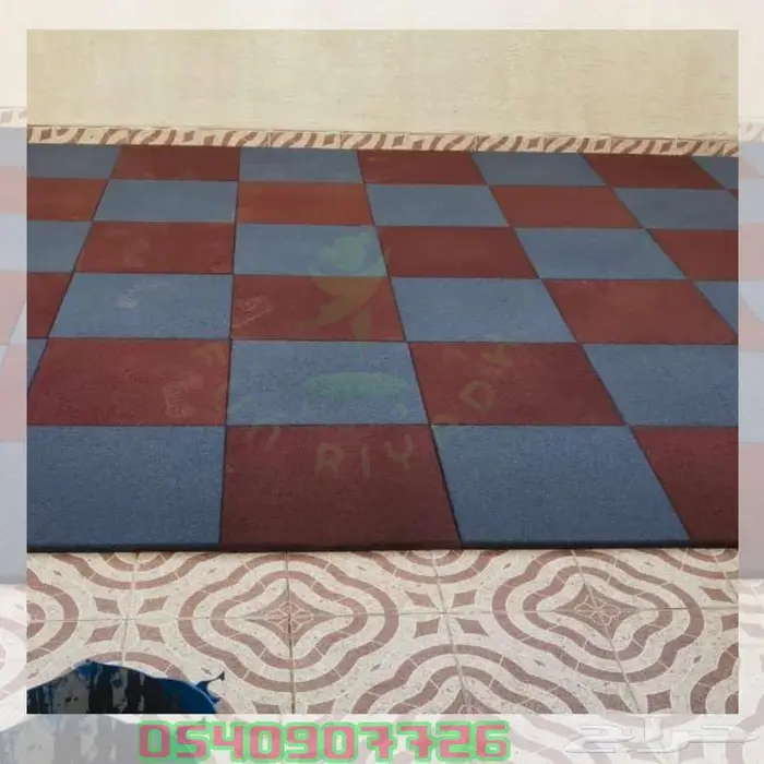 اسفنج حمايه صدمات للاطفال ارضيات بلاستيك فوم ربل 7
