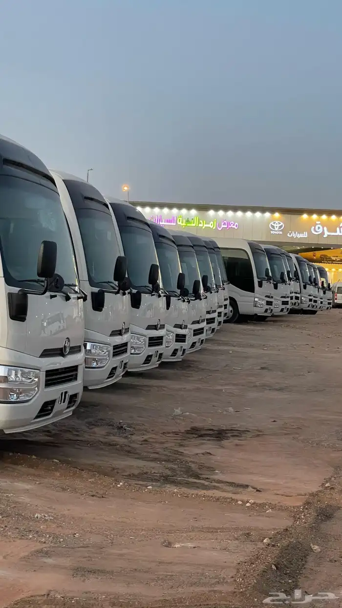 كوستر 2025 ديزل قير عادي وتماتيك 3