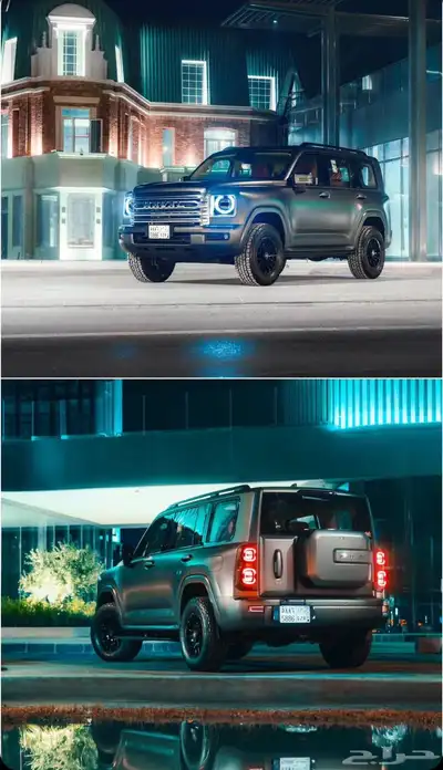 هافال H9 2026 نص فل رمادي مطفي 2