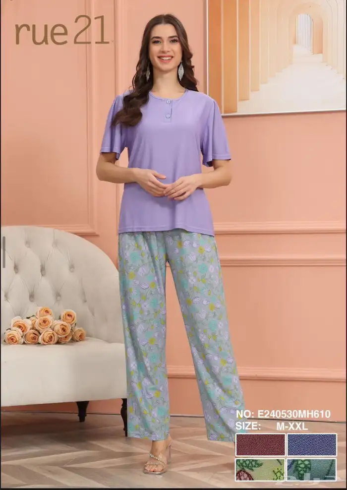 بجامات نسائية بناتي شبابي بالجملة 79