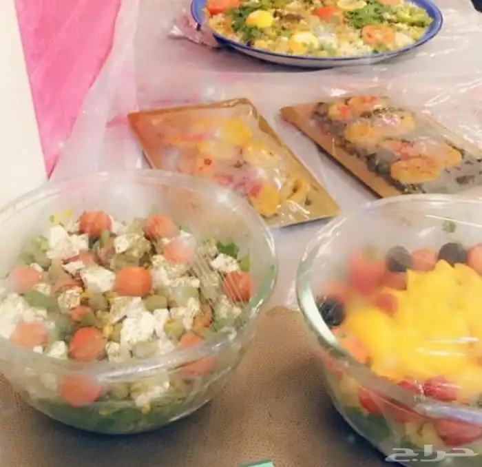 سلطات ومحاشي في الحمراء 7