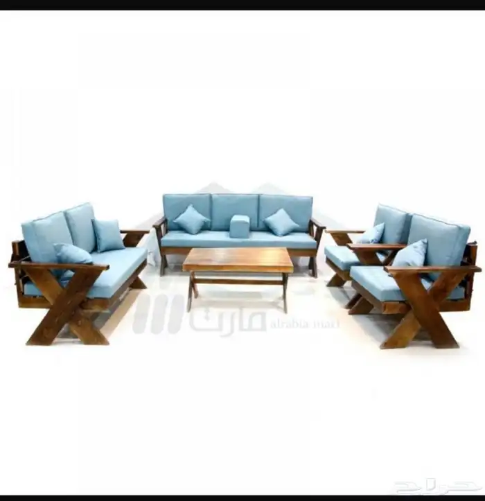 جلسات خارجية الحديد والخشب 1