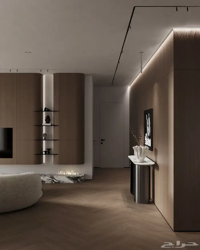 ديكورات شيبورد ورق شيبورد دهانات ابواب مخفي جبس ب 3