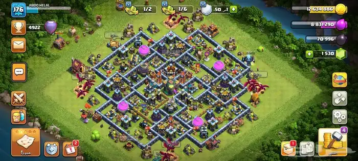 قرية تاون 14 للبيع كلاش اوف كلانس 0