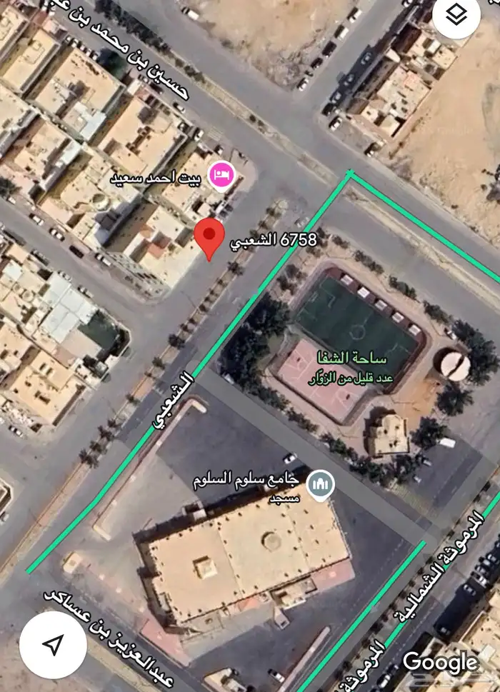 شقة جديده للبيع اما حديقة ومسجد 0