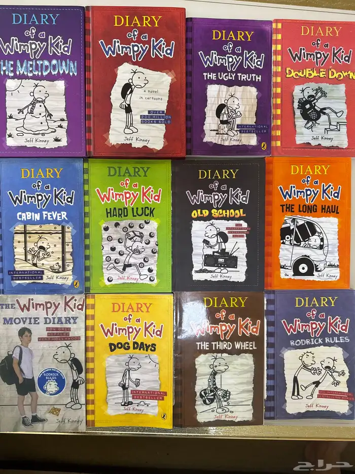 Diary of Wimpy Kid  The long haul كتاب إنكليزي من سلسله و 0