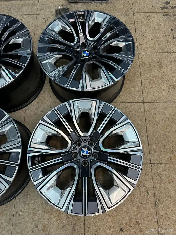 جنوط BMW الفئه السابعه موديل 2024 مقاس 20 اصلي وكالة 2