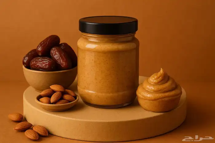 زبدة اللوز الطبيعية 100 0