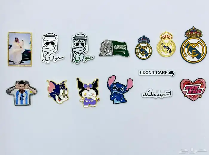 ملصقات معدنية 3m جملة 12