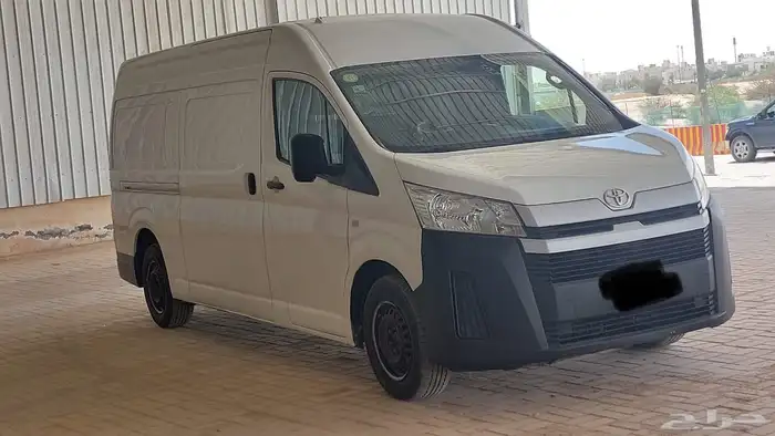 فان تويوتا هايس باص 2020 سقف عالي بضاعه 1