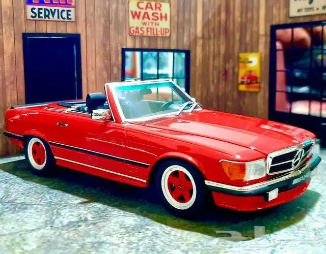مجسم سيارة مرسيدس 450SEL كشف 1968 2