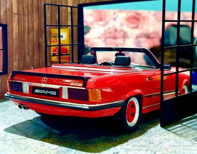 مجسم سيارة مرسيدس 450SEL كشف 1968 1