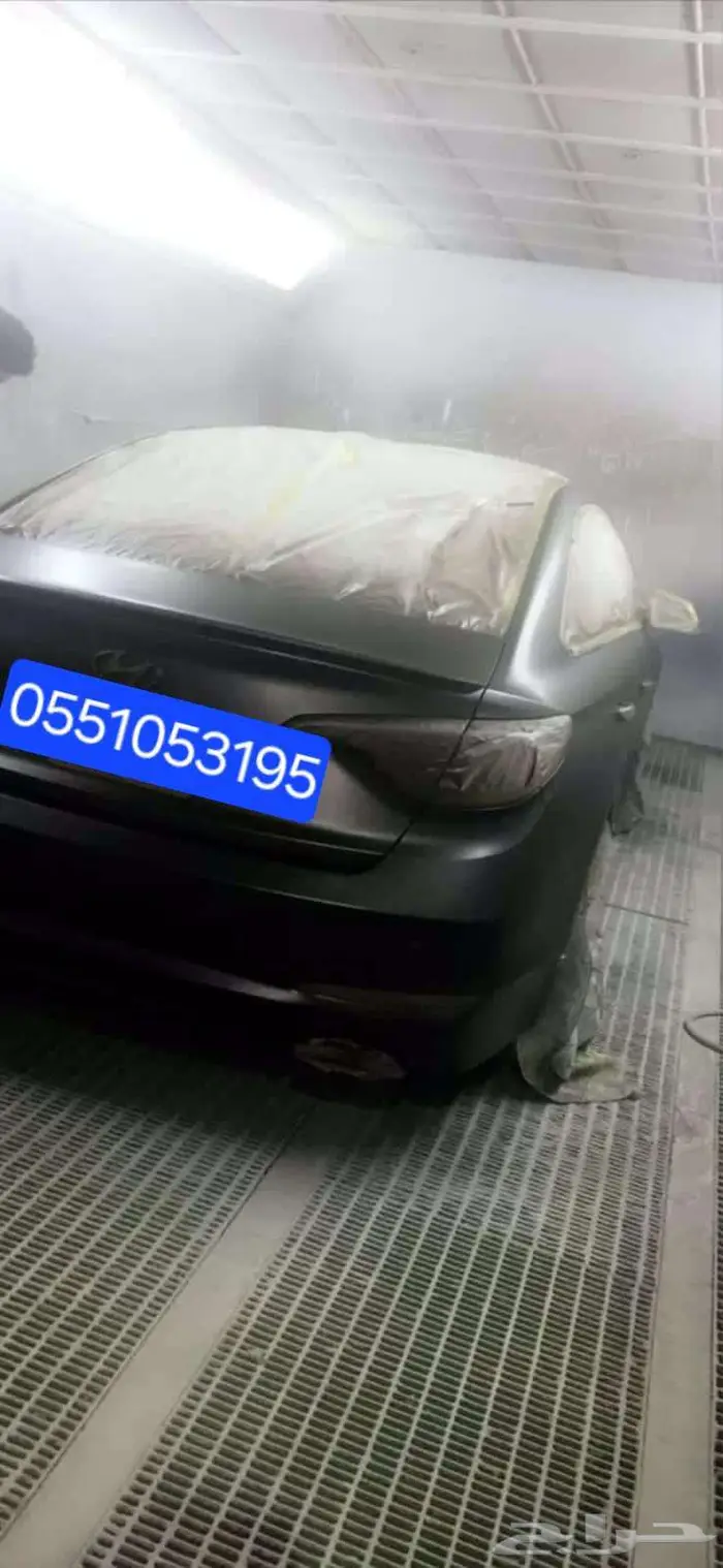 ورشة سيارات سمكرة دهان طلاء 24
