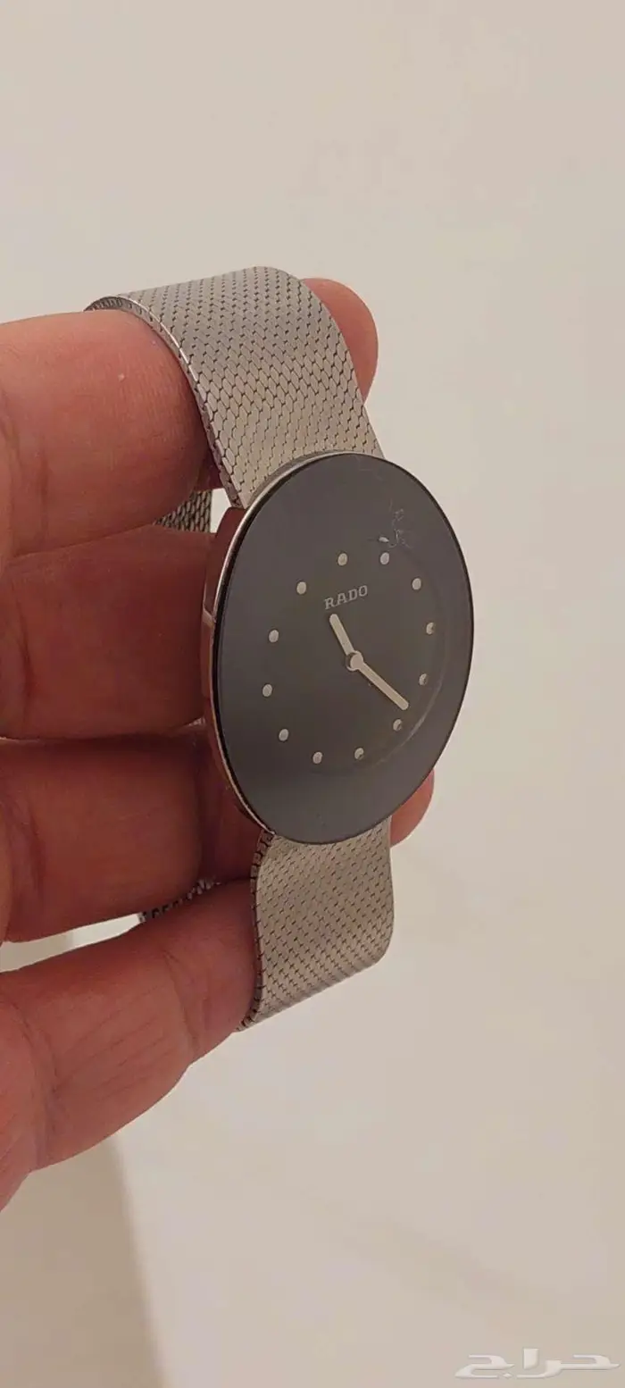 ساعة نوع رادو RADO موديل مميز نادر بدون مفتاح رجالية سويسري 3