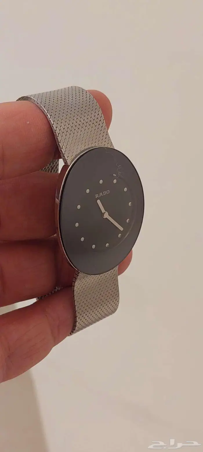 ساعة نوع رادو RADO موديل مميز نادر بدون مفتاح رجالية سويسري 6