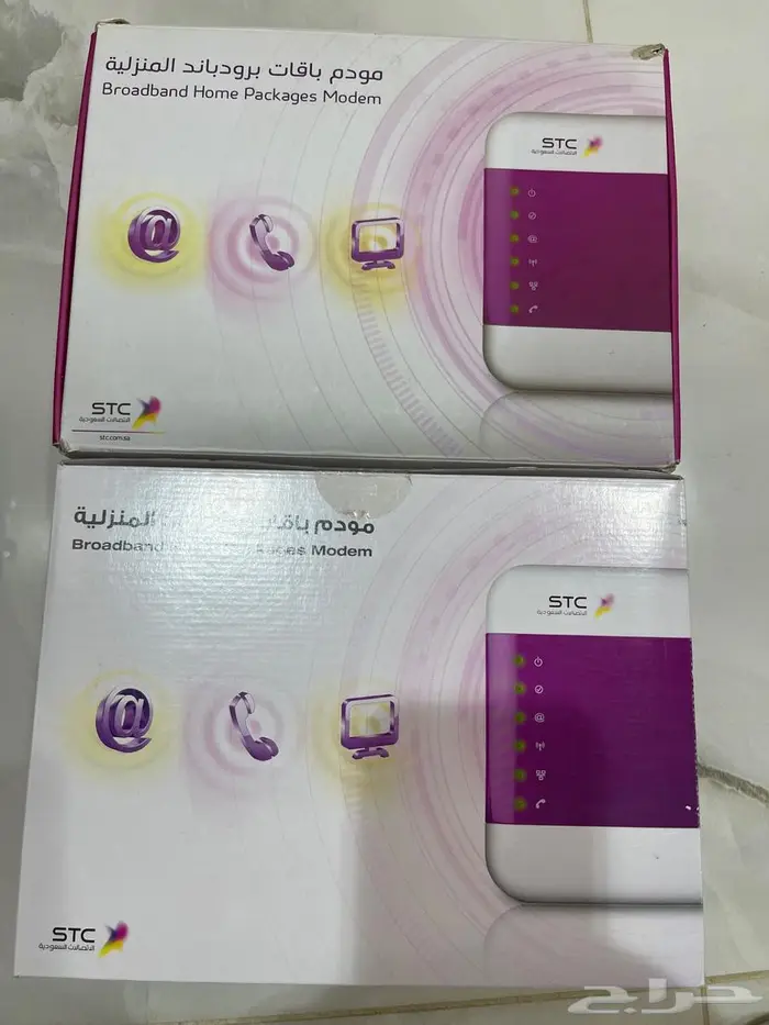 2 مودم شركة STC اخو الجديد للبيع 0
