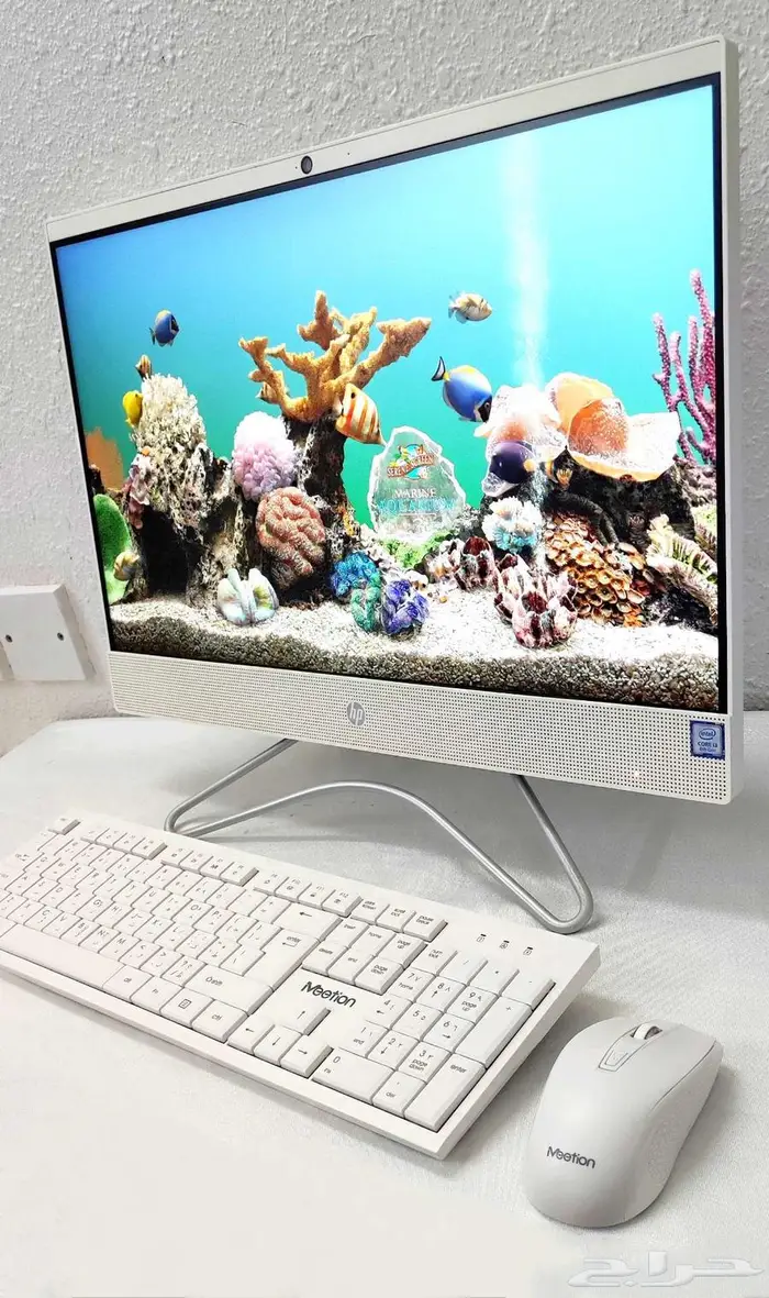 كمبيوتر مكتبي شامل_الكل في واحد_إتش بيHP_نظيف_SSD 3