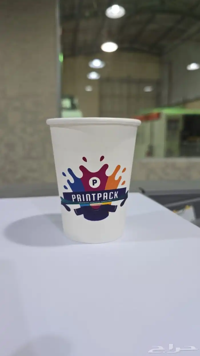 تصنيع اكواب ورقيه طباعه اكواب ورقيه لجميع الاونصات 7