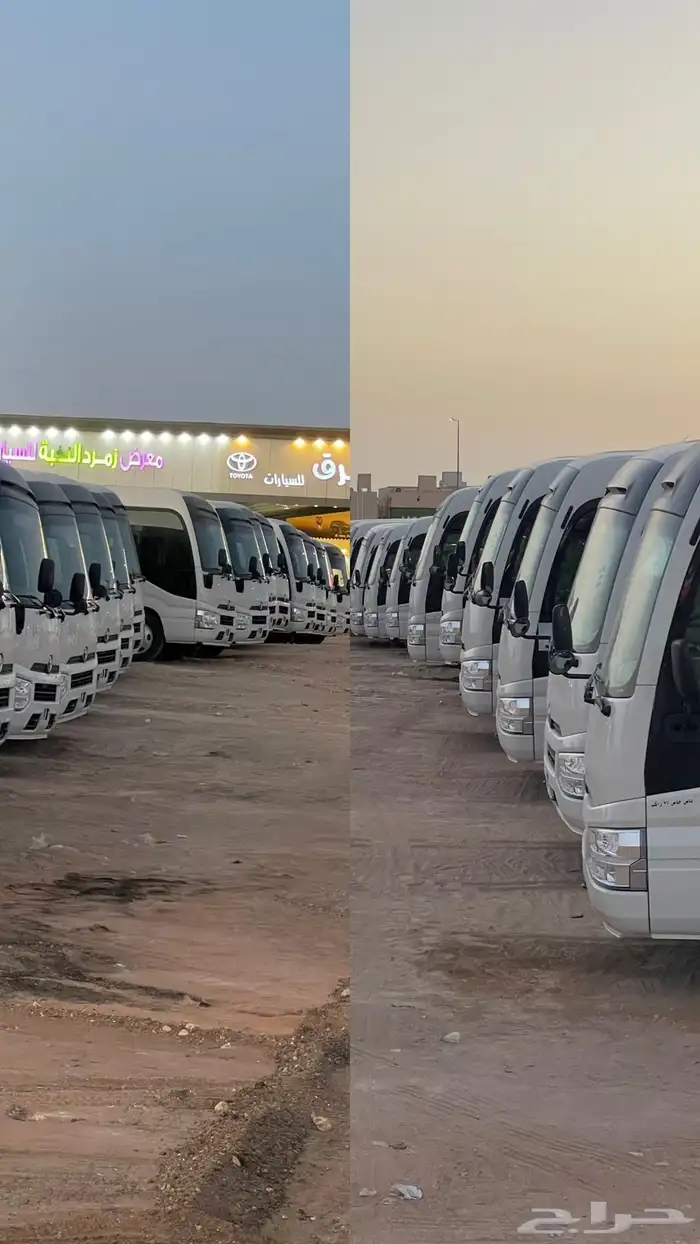 كوستر 2025 ديزل قير عادي وتماتيك 6