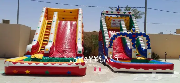 ملعب صابوني زحاليق مائيه نطيطه نطيطات الرياض 11