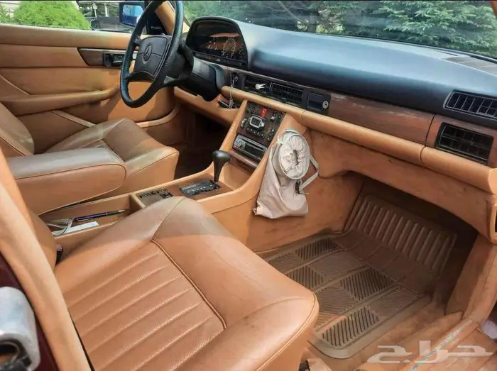 للبيع مرسيدس ديزل موديل 1986 Mercedes Benz 300sdl 4