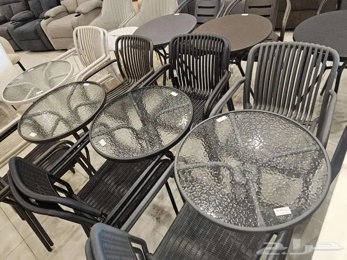 كرسيين وطاولة خارجي 7