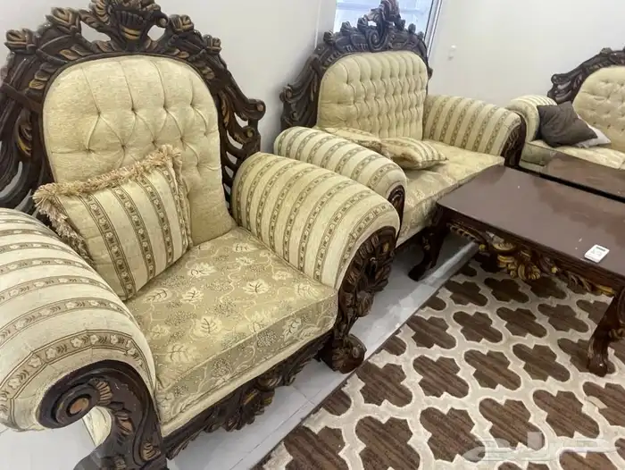 كنب خشب زان تميطي 2