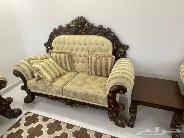 كنب خشب زان تميطي 5